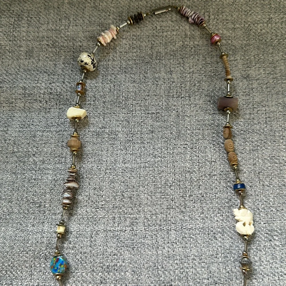 Vintage charm necklace